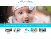 Tablet Screenshot of daydreamdaycare.com